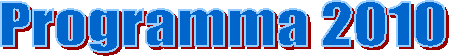 Programma 2011