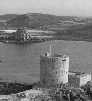 Cromwell�s Castle op het eiland Tresco