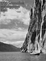 1700 Seemeilen auf eigenem Kiel: In einer Nu�schale (20' Midget) nach Norwegen. Herzlich dank Gerda & Ulrich Lauber  f�r die text Bearbeitung !